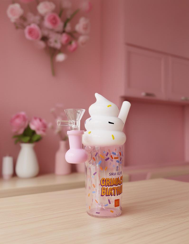 SmokeDayAllDay's tweet image. This isn’t just a bong…
It’s a whole dessert aesthetic 😭🍦💓

Sprinkles, pastels, and the cutest swirl-top look ever.

#Smokeday #GlassDesign #bonglife #420vibes #glassart #stonervibes #homedecor