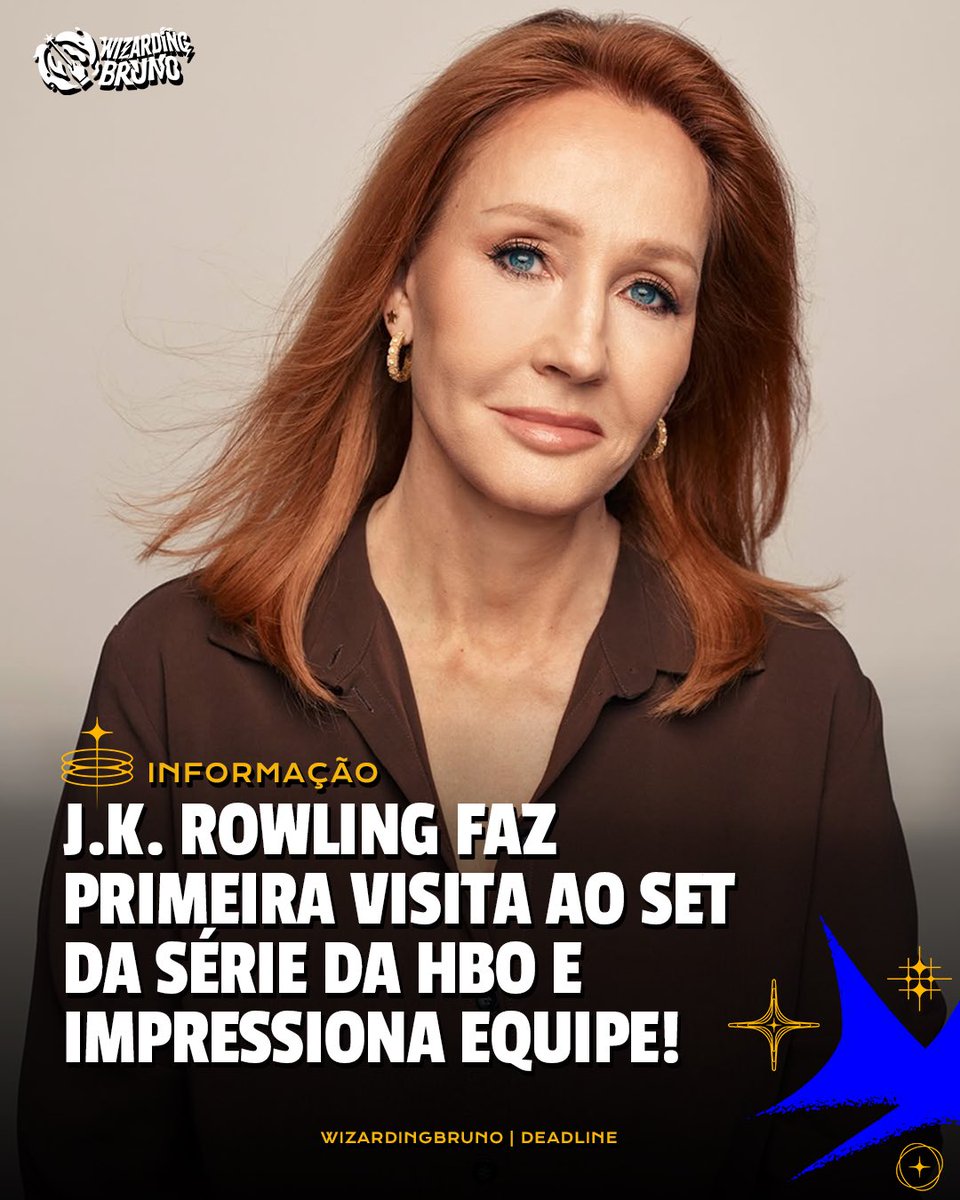 wizardingbruno's tweet photo. Fontes contaram ao Deadline que a autora J.K. Rowling visitou o set da série de #HarryPotter da #HBO para inspecionar o andamento da adaptação que está sendo filmada nos estúdios da Warner Bros. Studios em Leavesden e em locações pelo Reino Unido.

Segundo o #Deadline , uma pessoa chegou a brincar que foi como receber uma “visita real”, com membros sêniores da equipe de produção abrindo espaço em suas agendas para receber J.K. Rowling. A HBO não comentou o assunto.

A autora, e dona dos direitos intelectuais da obra, atua como produtora executiva da série de Harry Potter e tem contribuído para decisões de roteiro e de elenco do projeto, que entrou em produção durante o verão.

Em junho, Rowling revelou que havia “trabalhado de perto com os escritores extremamente talentosos” da série, especialmente com a showrunner Francesca Gardiner.

Na época, ela disse: “Eu li os dois primeiros episódios da futura série de Harry Potter da HBO e eles estão TÃO, TÃO, TÃO BONS.”

Quando a série foi anunciada pela primeira vez em 2023, J.K. elogiou o comprometimento da HBO  acrescentou:

“Estou ansiosa para fazer parte dessa nova adaptação, que permitirá um nível de profundidade e detalhe possível apenas em uma série de televisão de longa duração.”

Se essas informações de fato estiverem corretas, J.K.Rowling tem se mantido ativa e sendo uma peça importante para a narrativa e roteiro da série, e pelo menos para mim, isso é uma notícia animadora. O que vocês acham?
