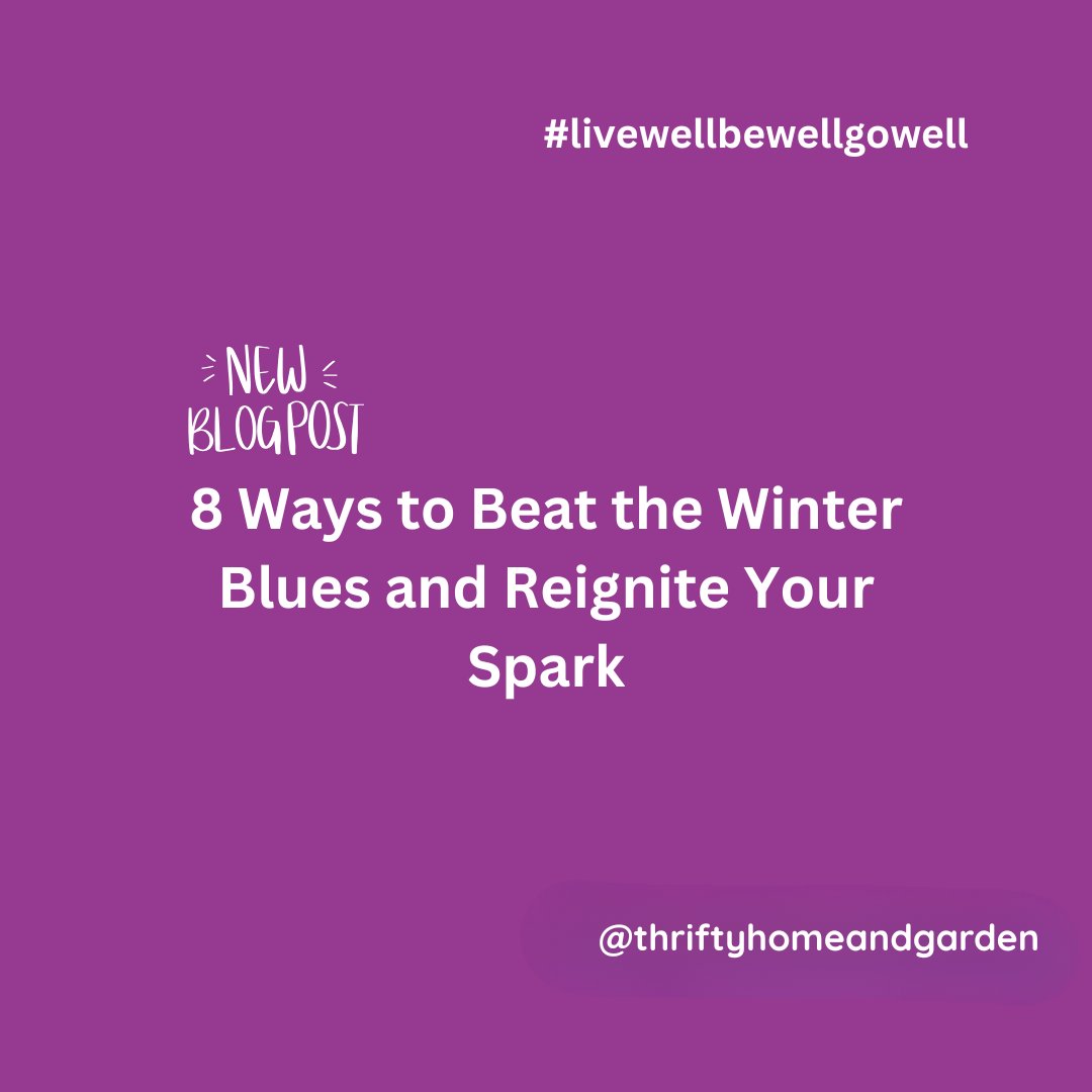 thriftyhomegrdn's tweet image. 🌟 Feeling a little flat in the winter months? You’re not alone.
👉 Read the full guide: thesarahcoles.co.uk/8-ways-to-beat…
#BeatTheWinterBlues #WinterWellness #MentalHealth #SelfCare #WinterSelfCare  #BrightenYourDays #SeasonalWellbeing #MindfulLiving #WinterMood #Motivation #WellbeingTips