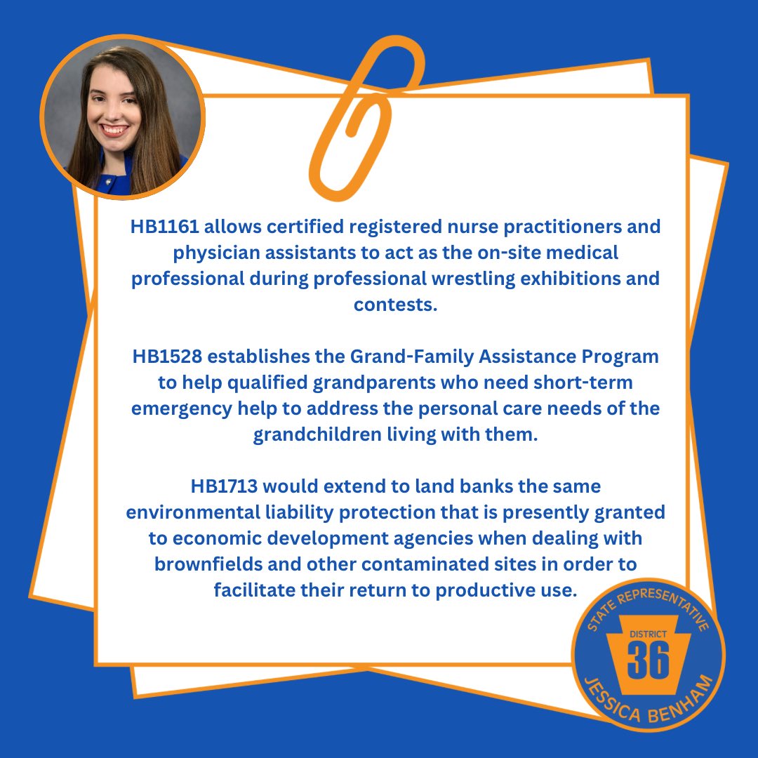 Rep. Jessica Benham tweet media