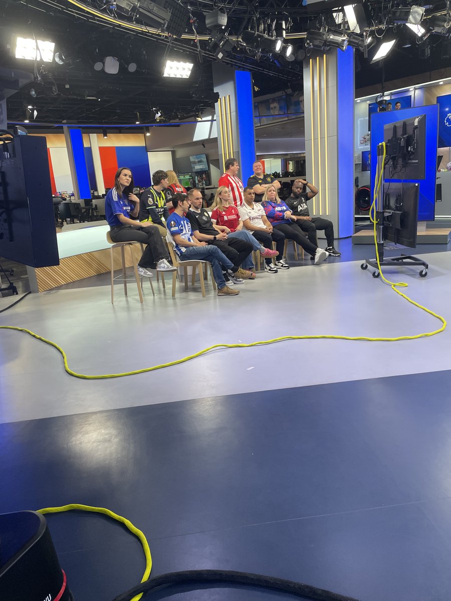 CCFCJohnMc's tweet photo. Second of two special Premier League Shows with fans in the studio #plshow #ssn https://t.co/DI5UBIzgeu