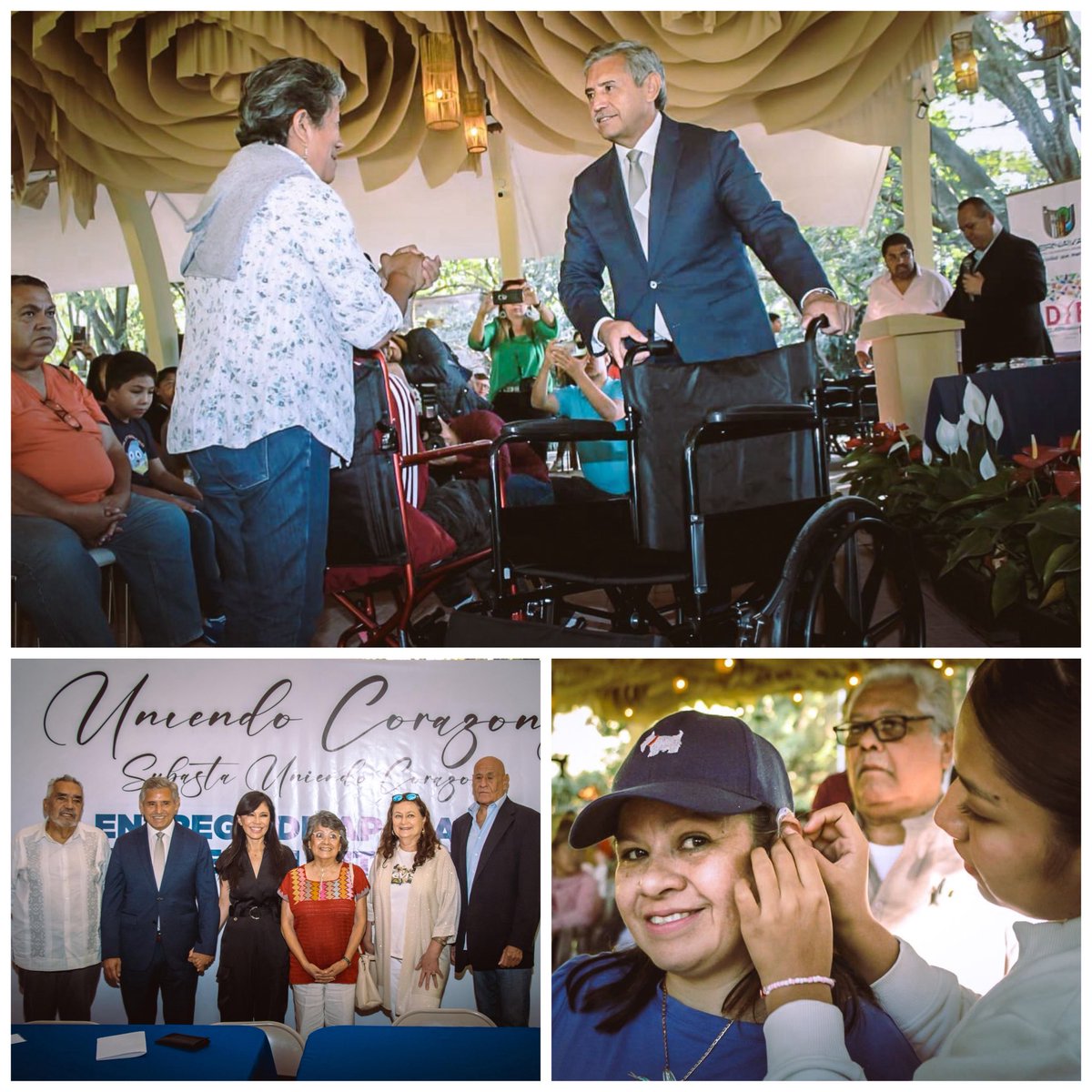 vida_politica's tweet image. EL ALCALDE #JOSÉLUISURIÓSTEGUI Y EL #DIFCUERNAVACA, ENTREGAN MÁS DE 500 APARATOS QUE TRANSFORMAN VIDAS…

• La segunda entrega de la subasta benefició a 212 personas, sumando 566 apoyos otorgados por el DIF Cuernavaca, gracias a la participación de artistas y ciudadanía…