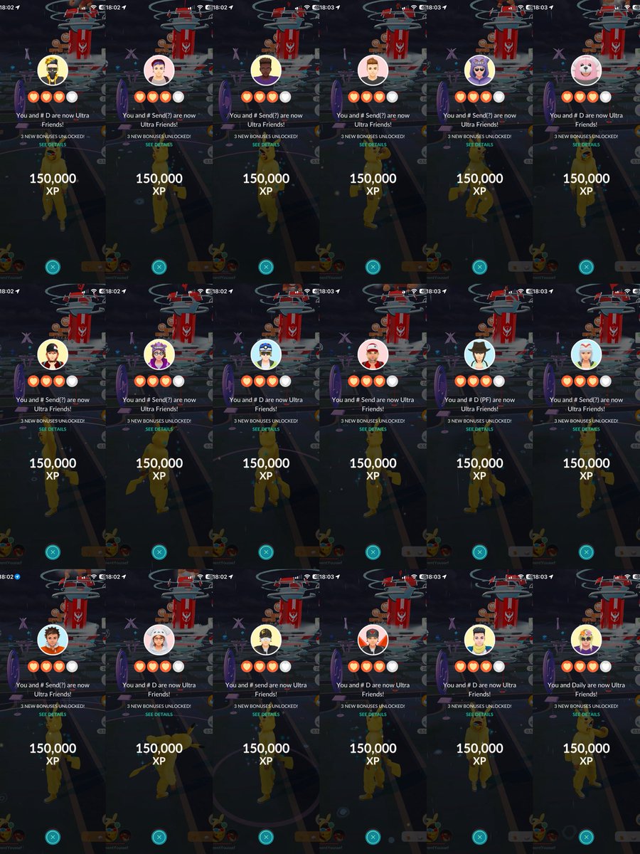 ElementzYoussef's tweet photo. Thanks for 2.700.000 XP! 😋🫶
#PokemonGO https://t.co/4h7tanE2cE
