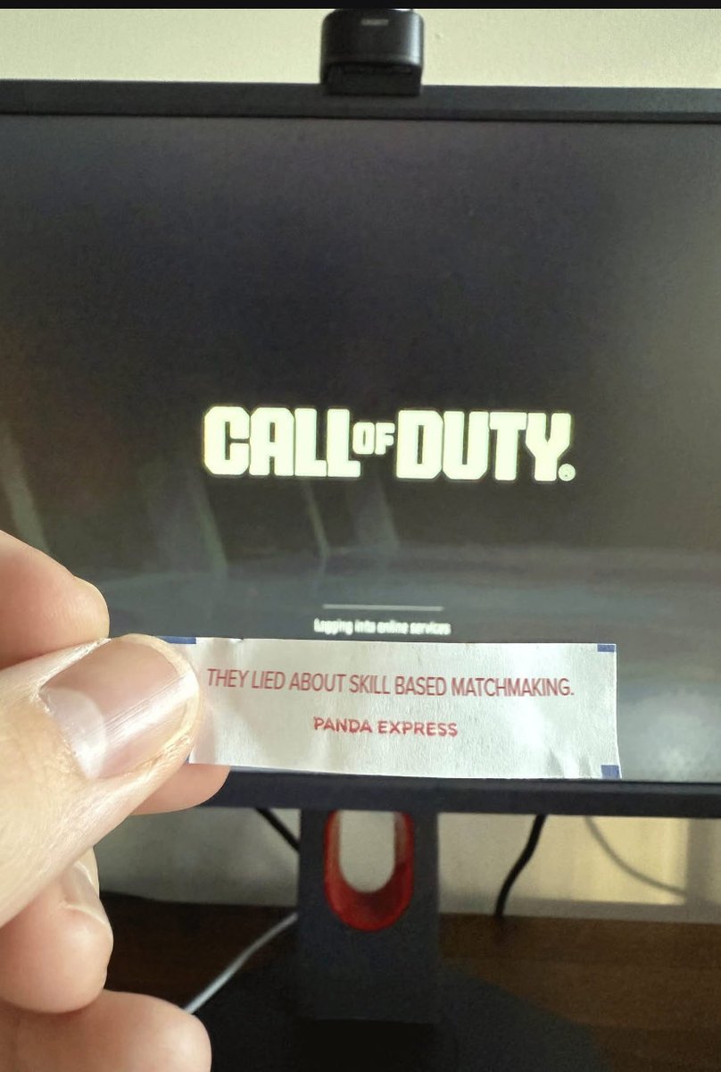 Coinz46429600's tweet photo. @CODUpdates Opened up my fortune cookie and this happened https://t.co/aiSY6Y7Wml