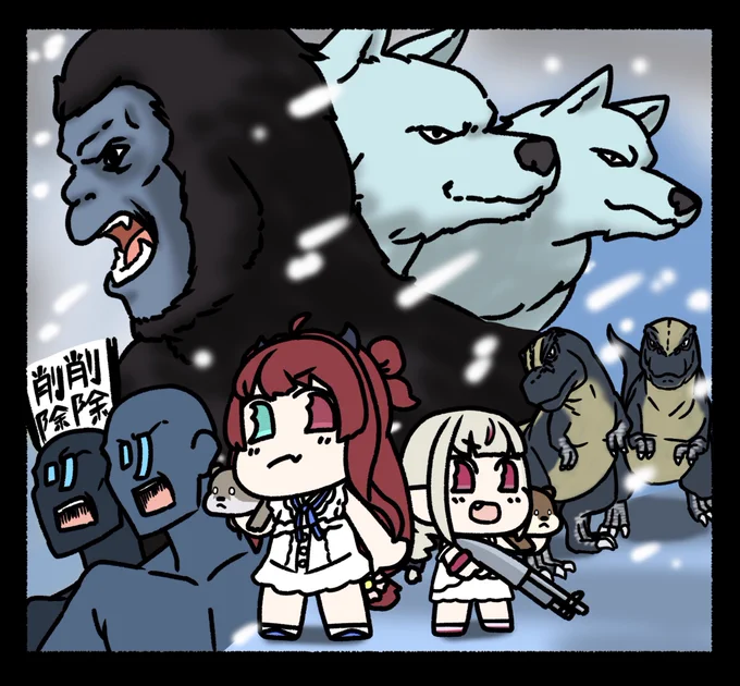 ロアちゃん今日は11月20日世界こどもの日
こどもの日てことは今日は子供らしく子供的遊び子供的美味しいもの食べたりしようよ!
大縄のロアちゃんはやっぱり縄飛びしたり?
ロアちゃんのもっと小さい時の話も好きだったからまたいつか聞かせて!

こあくまんでArkした時描いたやつ
 #ロアちゃんへ 