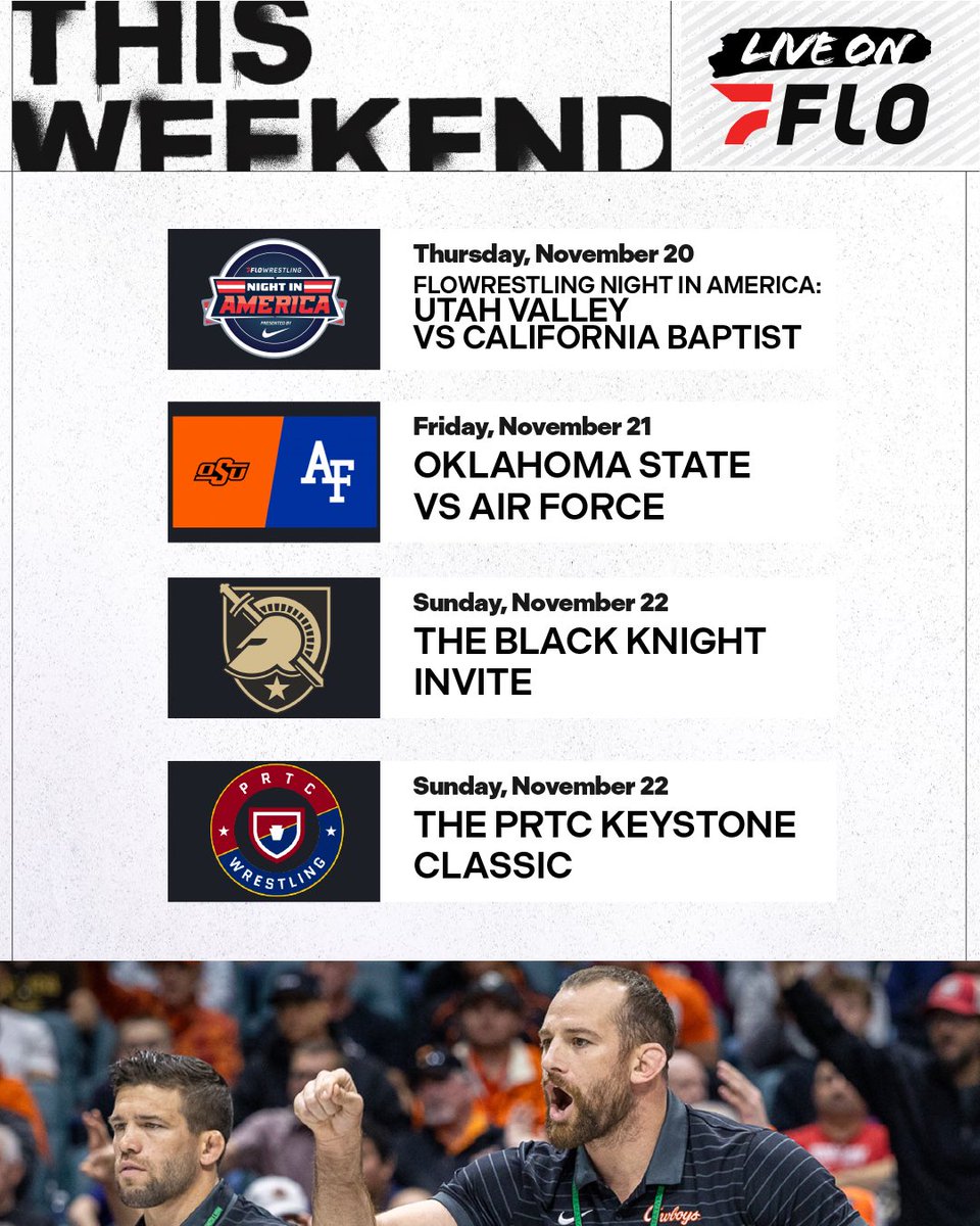 Feast on these pre-Thanksgiving week NCAA D1 wrestling events LIVE on FloWrestling!