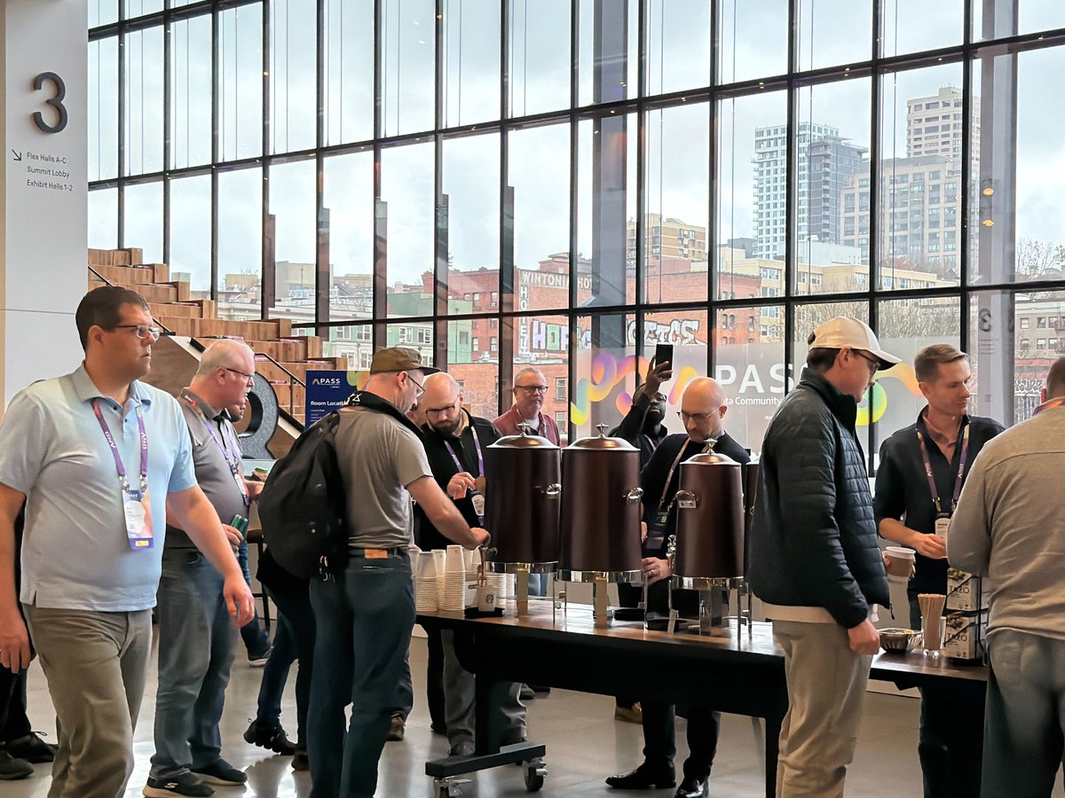 redgate's tweet image. Our team is happy to see everyone on PASS Data Community Summit in Seattle this week! The week has been filled with deep dives, expert insights, and networking all around and we are still going strong. #PASSDataSummit