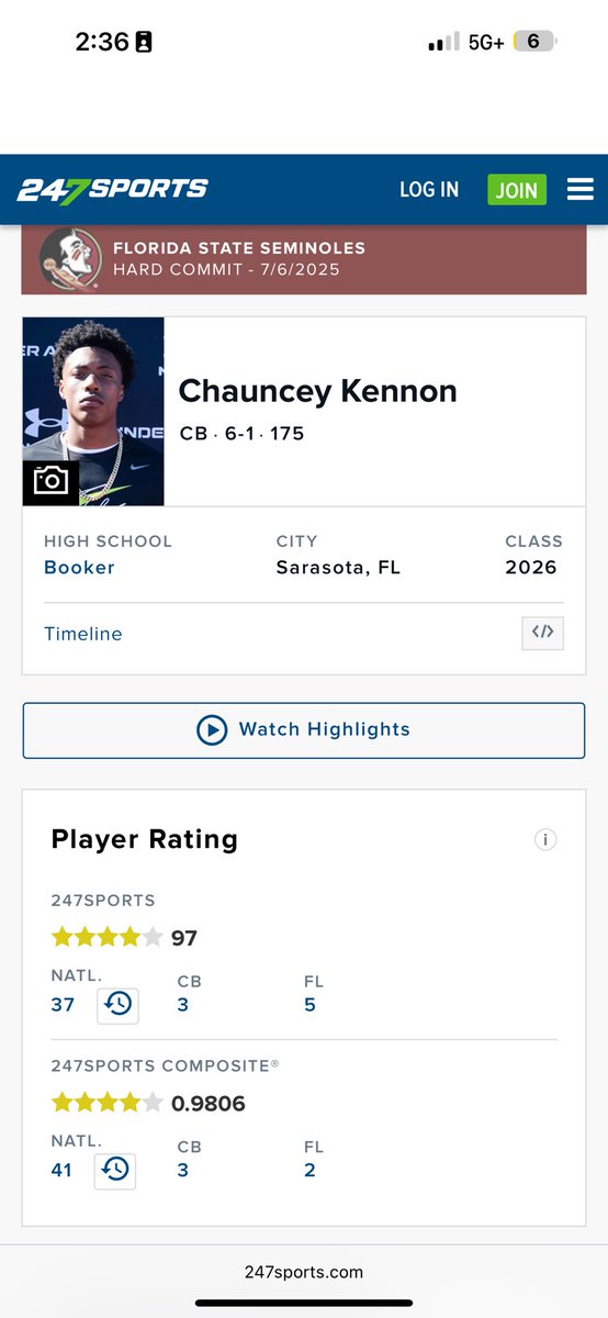 5⭐️Chauncey “Chuck” Kennon tweet media