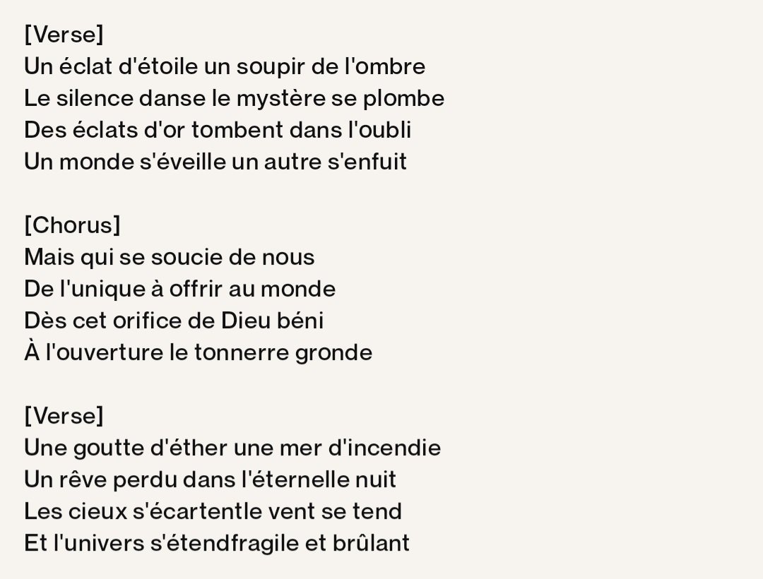 _nils_'s tweet photo. Chanson Suno du soir 
jus de mots en pagaille https://t.co/LT73s9euZz