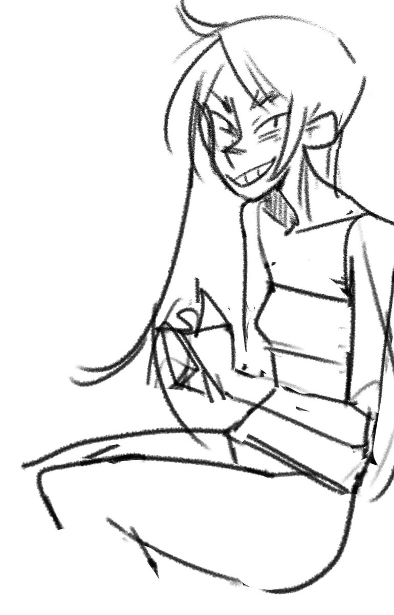 前に描いた落書きと最近描いた落書きにちょっと手を加えた落書き