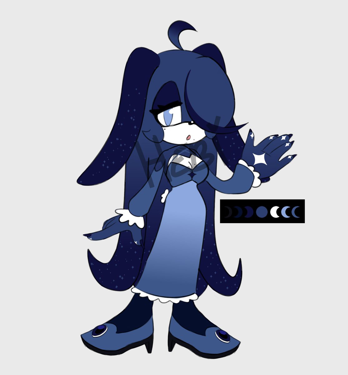 HebiPointo's tweet image. Blue Bunny Adopt 🌙 Up for $50 in my ko-fi !!

Link: ko-fi.com/s/5257767b56