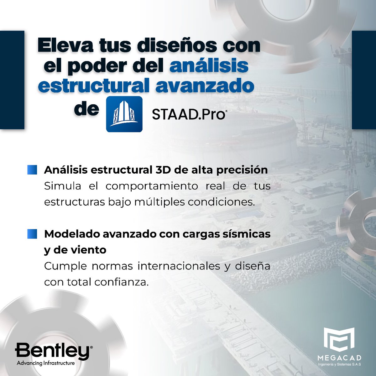 Megacad's tweet image. ¿Listo para llevar tus diseños estructurales a otro nivel? 

Diseña mejor, más rápido y con precisión profesional.

👉 ¡Solicita más información y potencia tu ingeniería!

#megacad #bentleysystems #staad #ingenieria #infraestructura #staadpro #analisisestructural #ingenieriacivil