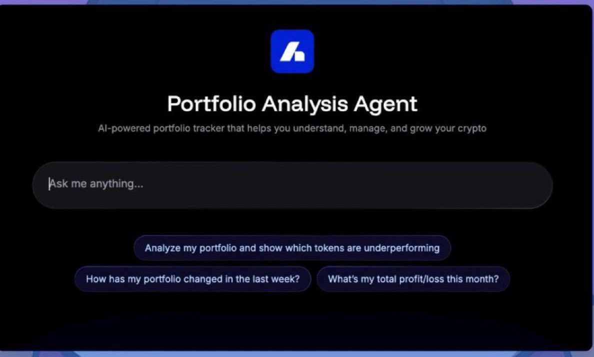 gWarden 🦆

The latest AI Agent on <a href="/wardenprotocol/">Warden</a> just dropped, and it’s a game changer for anyone managing crypto portfolios. Meet the Portfolio Analysis Agent.

This isn’t just another analytics tool. It scans your holdings, identifies what’s underperforming, and shows you