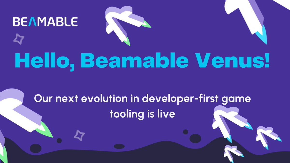 Beamable's tweet image. Beamable Venus is LIVE! Here’s what’s new:
* OpenTelemetry + ClickHouse logs
* Per-request debug levels
* .IncludeRoutes Microservices
* Web SDK (TypeScript support!)
* Better Unreal profiles + tools
* New docs site
* Unity 1.x EOL

📢 Full announcement 👉 hubs.ly/Q03V4ftV0…