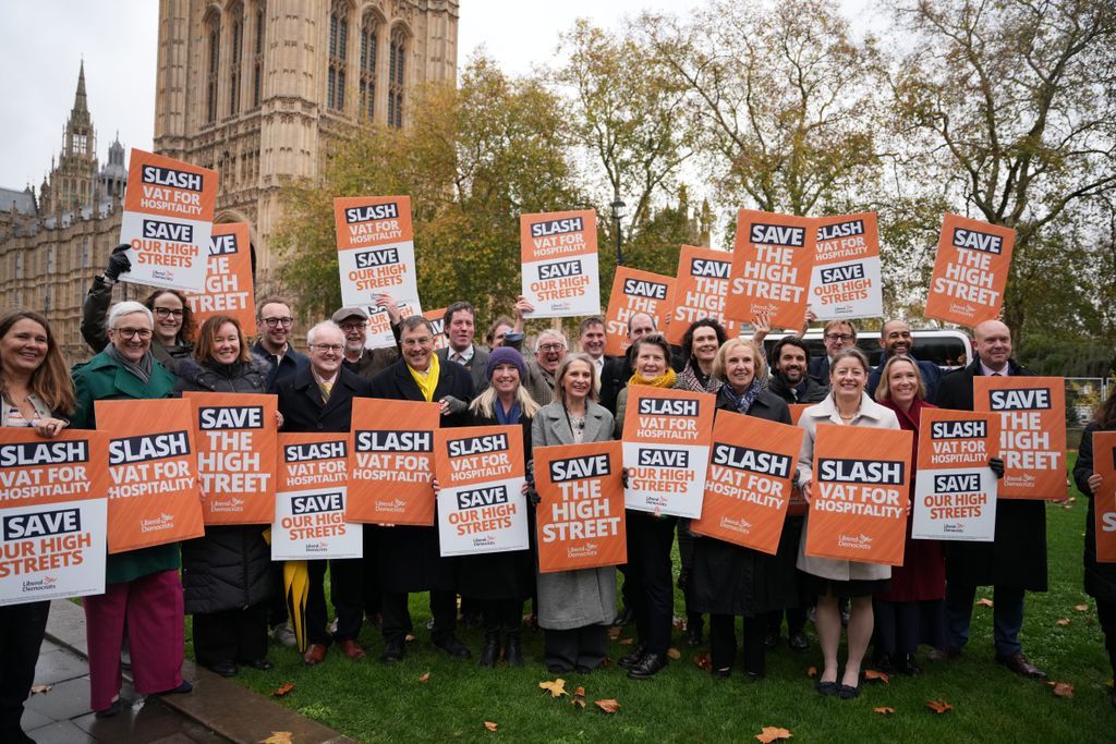 LibDems's tweet image. Liberal Democrats are fighting to save the high street AND cut your cost of living.

Our plan would cut your energy bills, slash VAT for hospitality, and put £270 back in your pocket.