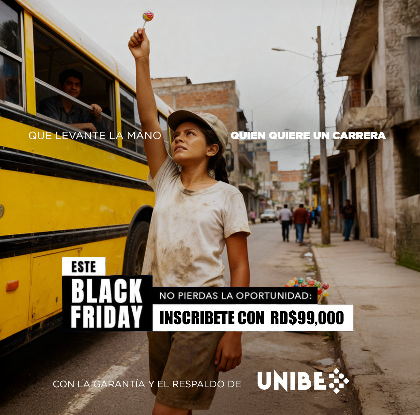 Continuando con el excelente post de <a href="/Grupoviamar/">Grupo Viamar</a>
Levanta la mano y adquiere tu educacion internacional! Sigamos creando mensajes aspiracionales y humanos que denotan las dos caras de nuestro país!