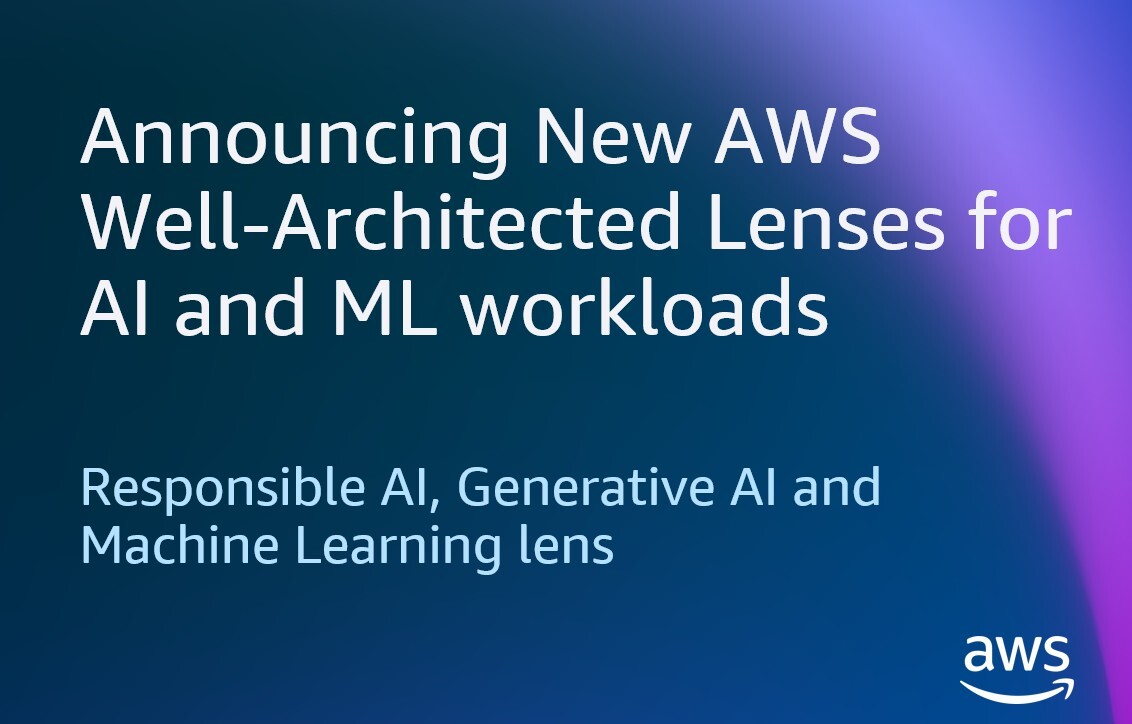 AWSAI's tweet image. Level up your AI architecture with AWS Well-Architected Responsible AI, Machine Learning &amp;amp; Gen AI Lenses 🔒🎯🌐

Ready to transform your tech stack? #AWS #responsibleAI #generativeAI #AWSreInvent

👉 go.aws/49pfGax