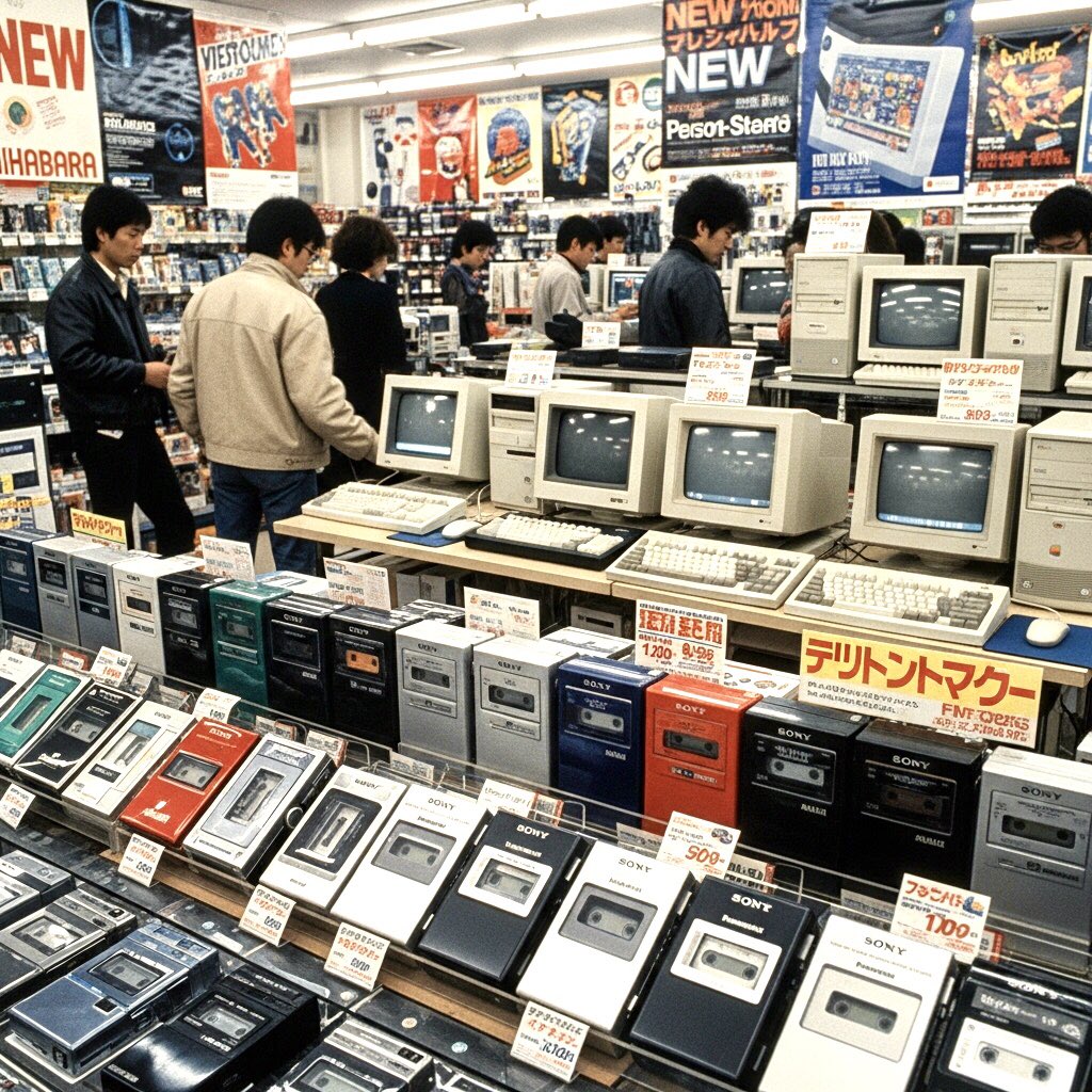 Yasushi_K's tweet image. みんなが好きだった頃の秋葉原 (風