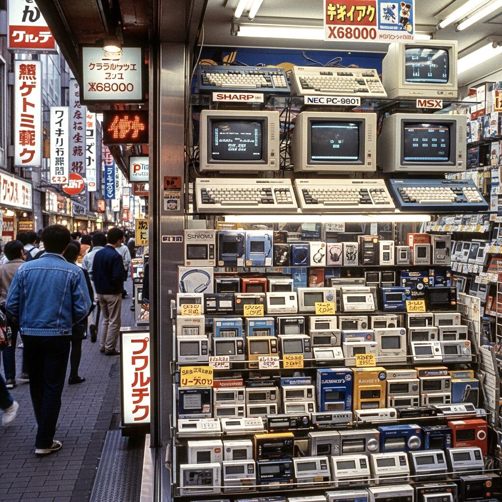 Yasushi_K's tweet image. みんなが好きだった頃の秋葉原 (風