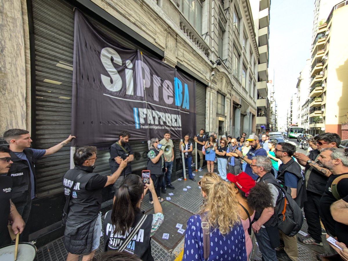 SiPreBA - Sindicato de Prensa de Buenos Aires tweet media