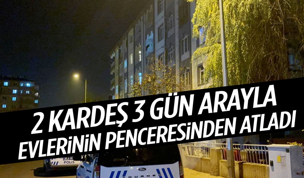3 gün arayla kan donduran olay: Abla ve kardeş aynı pencereden atladı manisakulishaber.com/3-gun-arayla-k…
