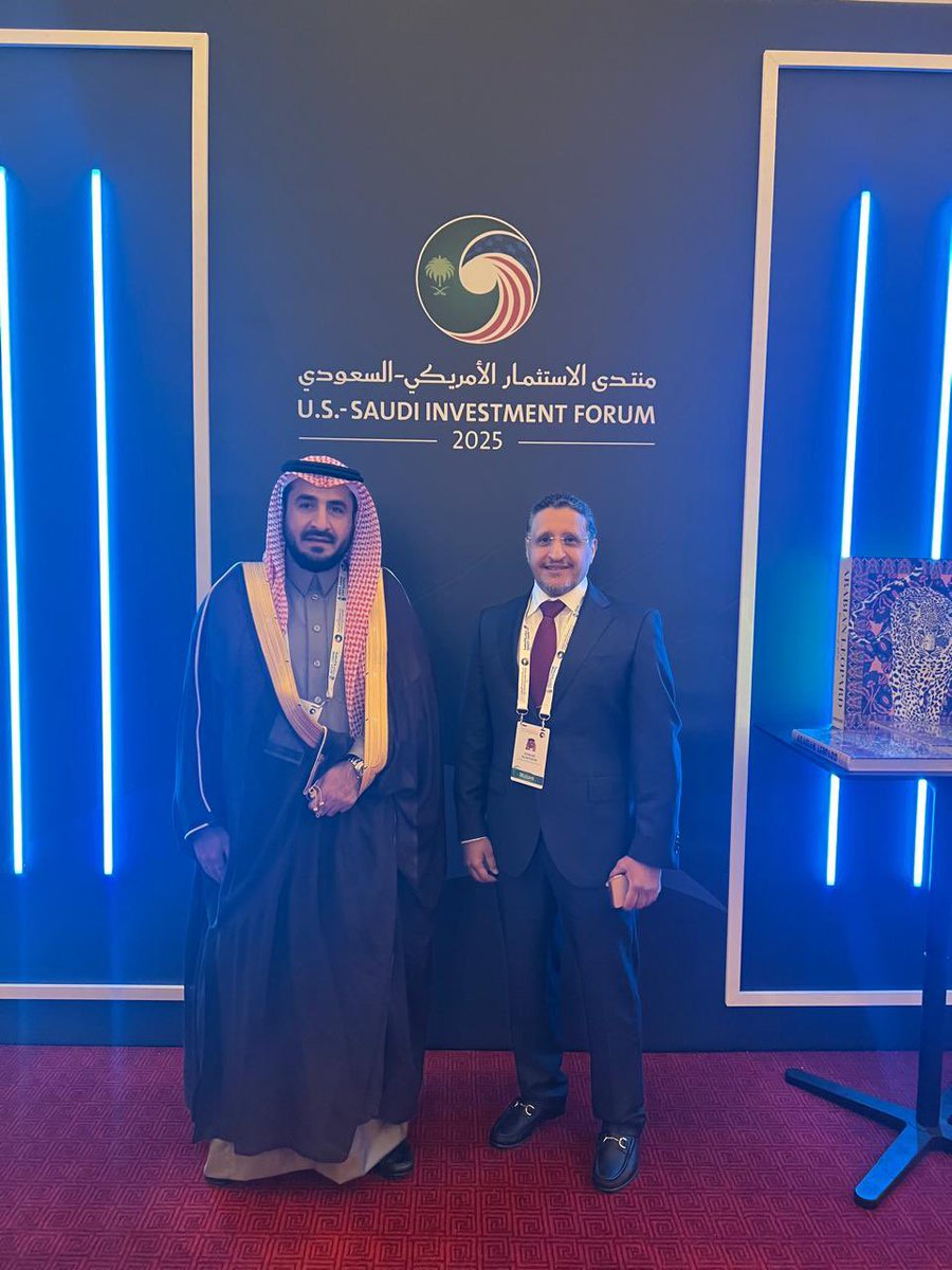 تشرفت بتواجدي ضمن وفد قطاع الأعمال في هذه الزيارة التي يعكس فيها الحضور الاستثنائي لسمو سيدي ولي العهد حفظه الله المكانة الرفيعة للمملكة وشراكاتها الدولية. الاستقبال التاريخي في واشنطن، وحضور سموه الكريم مع فخامة الرئيس ترامب لافتتاح #منتدى_الاستثمار_الأمريكي_السعودي2025، يجسّد