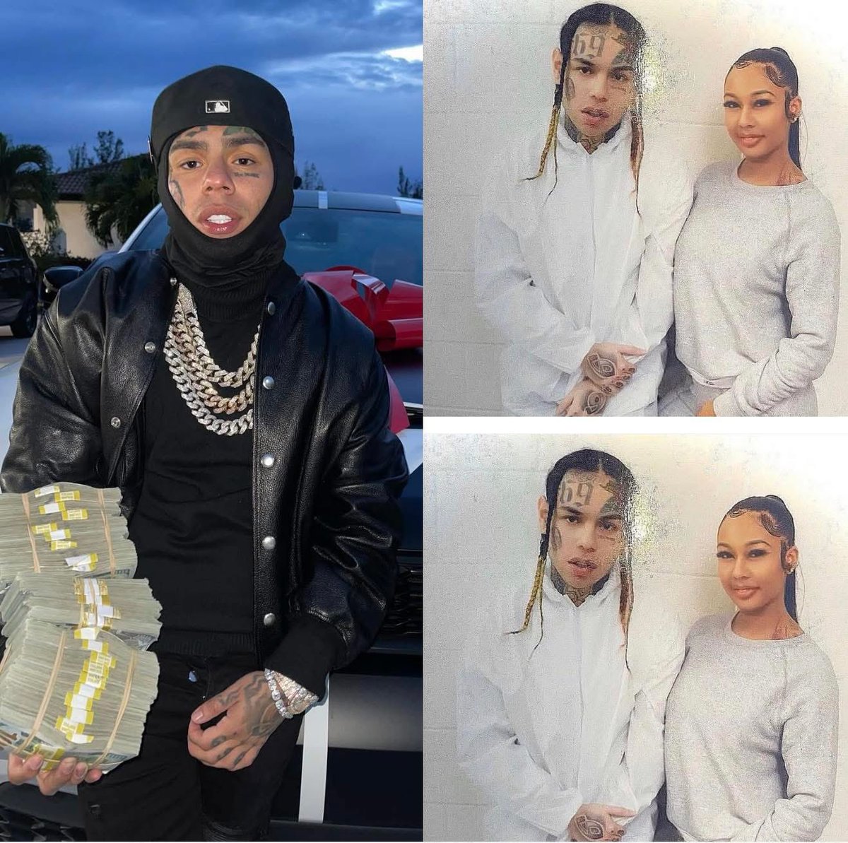 AzalinaBlog's tweet image. Breaking News 😳🚨❤️

American Rapper 6ix9ine reveals that if he becomes the president of America today the first law he will pass is women should NOT WORK .  

According to him , women just need to be home , take care of kids , enjoy life and even have a salary without working .