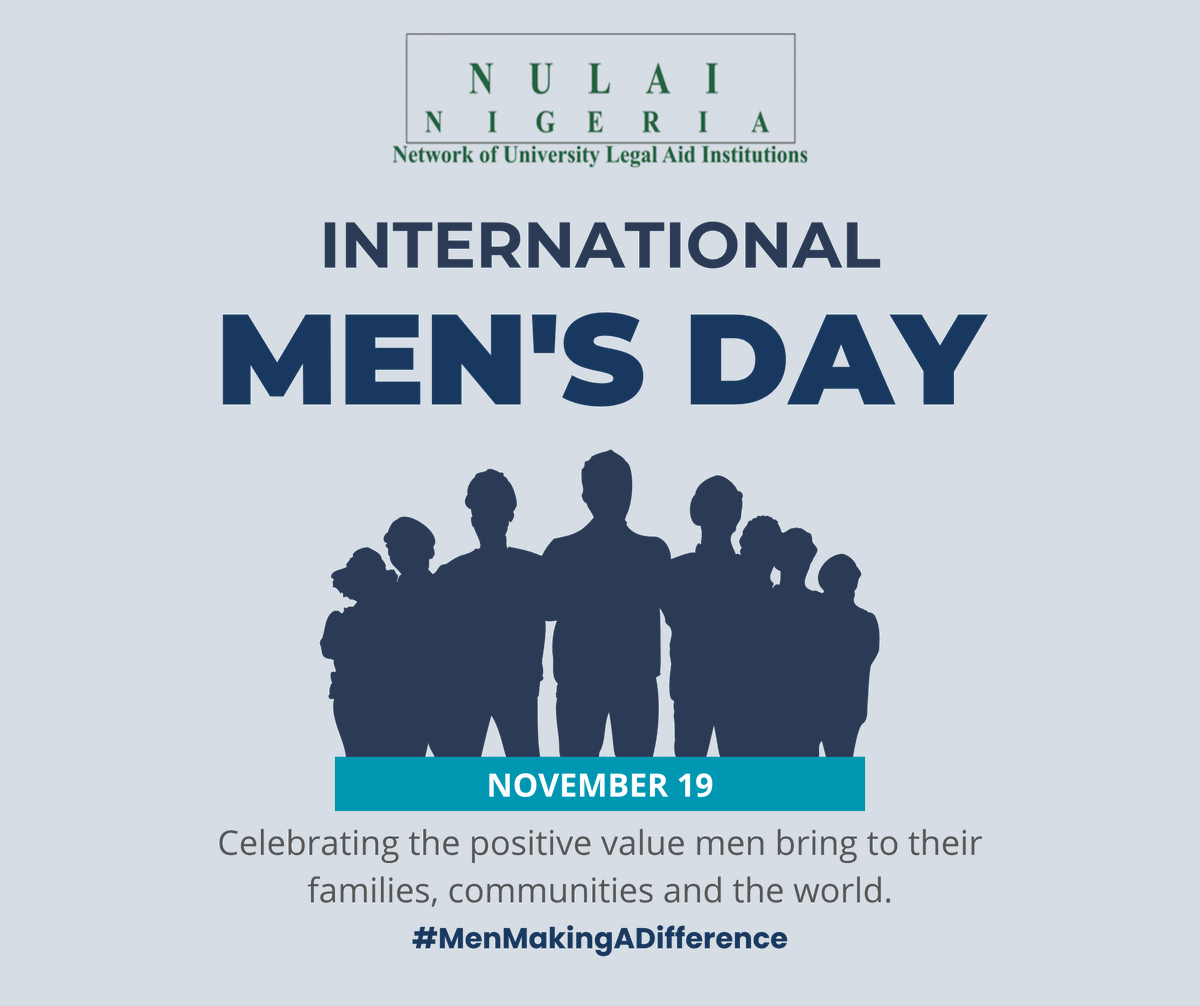 Happy International Men's Day.
We celebrate you and your contributions to a better society.