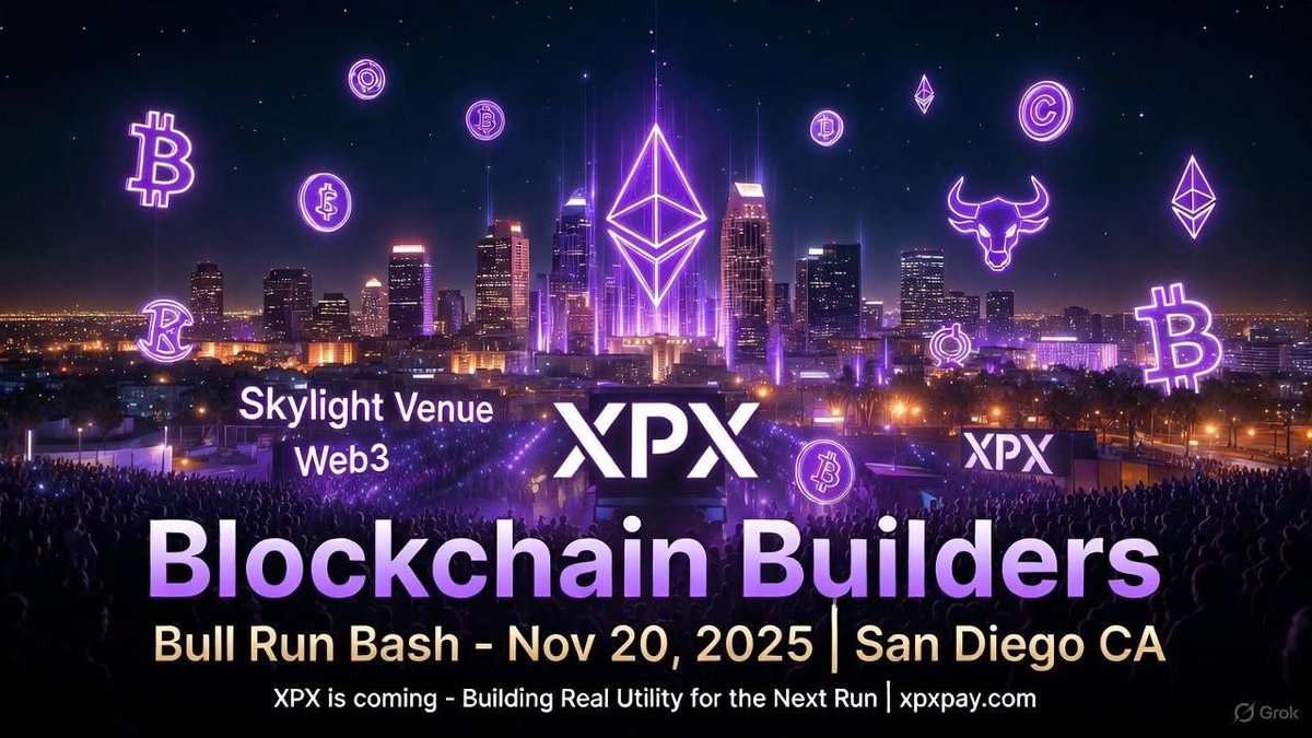 Tomorrow <a href="/RicoMoneybags/">Rico Moneybags</a> will bring $XPX to San Diego 💪🏼

Delivering the future of all things payments, merch and a great time 🔥