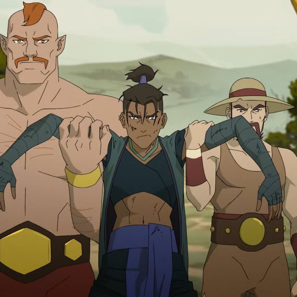 pikesrina's tweet image. look they’re twinning- #MightyNeinSpoilers