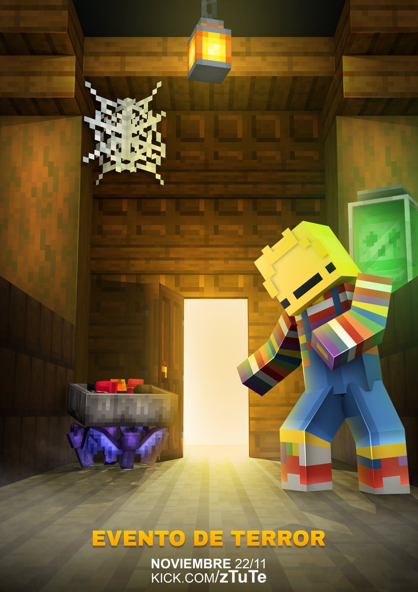 Me encanto el evento de Terror que hice la otra vuelta, así que lo voy a hacer de nuevo, pero con MUCHAS mejoras y un premio de $50 USD.
Si queres participar, es fácil, solo es estar en el directo ese día, paso IP y abro la whitelist a todos.
Voice Chat, 1.21.8 y no premium 👍