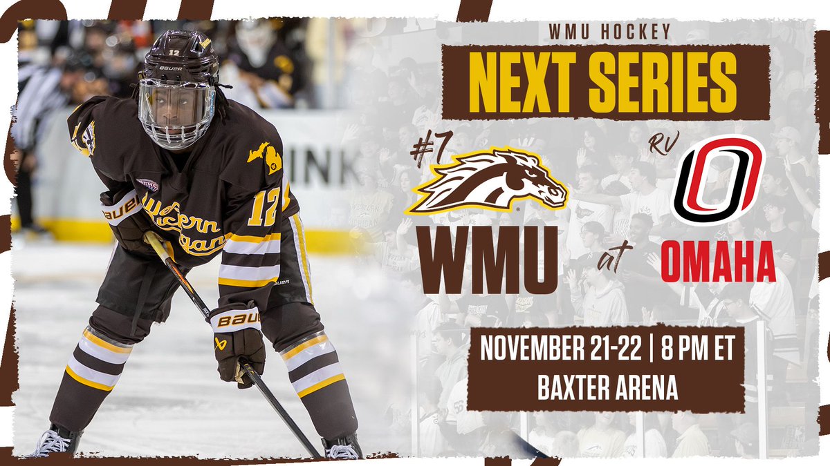 Heading out to Omaha for another NCHC weekend! 

📰 buff.ly/oED8Wqf 

#BroncosReign