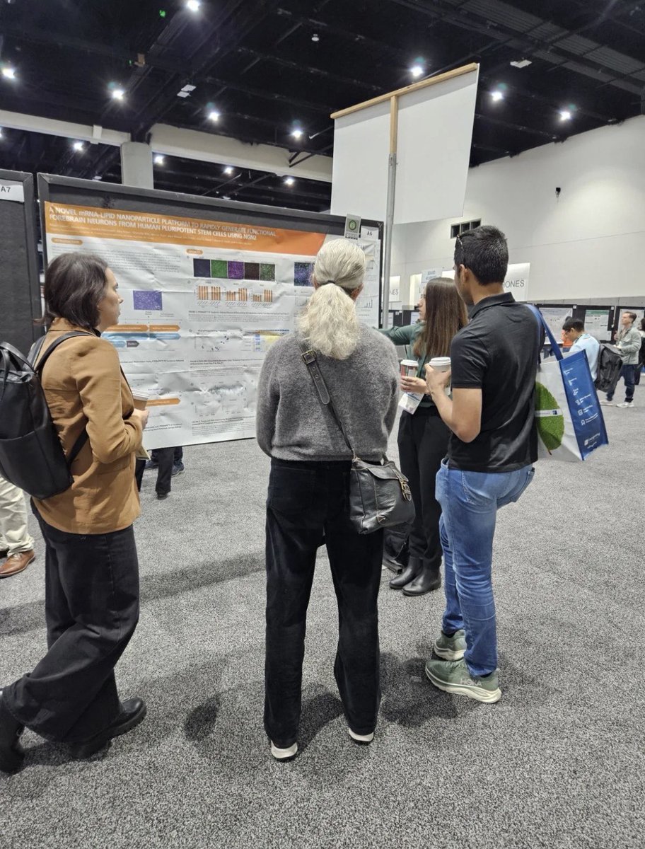 STEMCELLTech's tweet image. It&apos;s another exciting day at #SfN25! Visit our team as they present their posters this morning until 12 pm.

Or stop by booth #1521 to chat with our experts. 👋