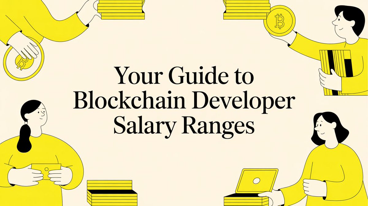 Web3Recruit's tweet image. Blockchain developers are among the highest-paid in tech.
With demand far exceeding supply, the right skills can significantly boost your earning potential.

Want to see how to maximize your salary in Web3?

Our guide breaks down salaries by experience, specialization, and…