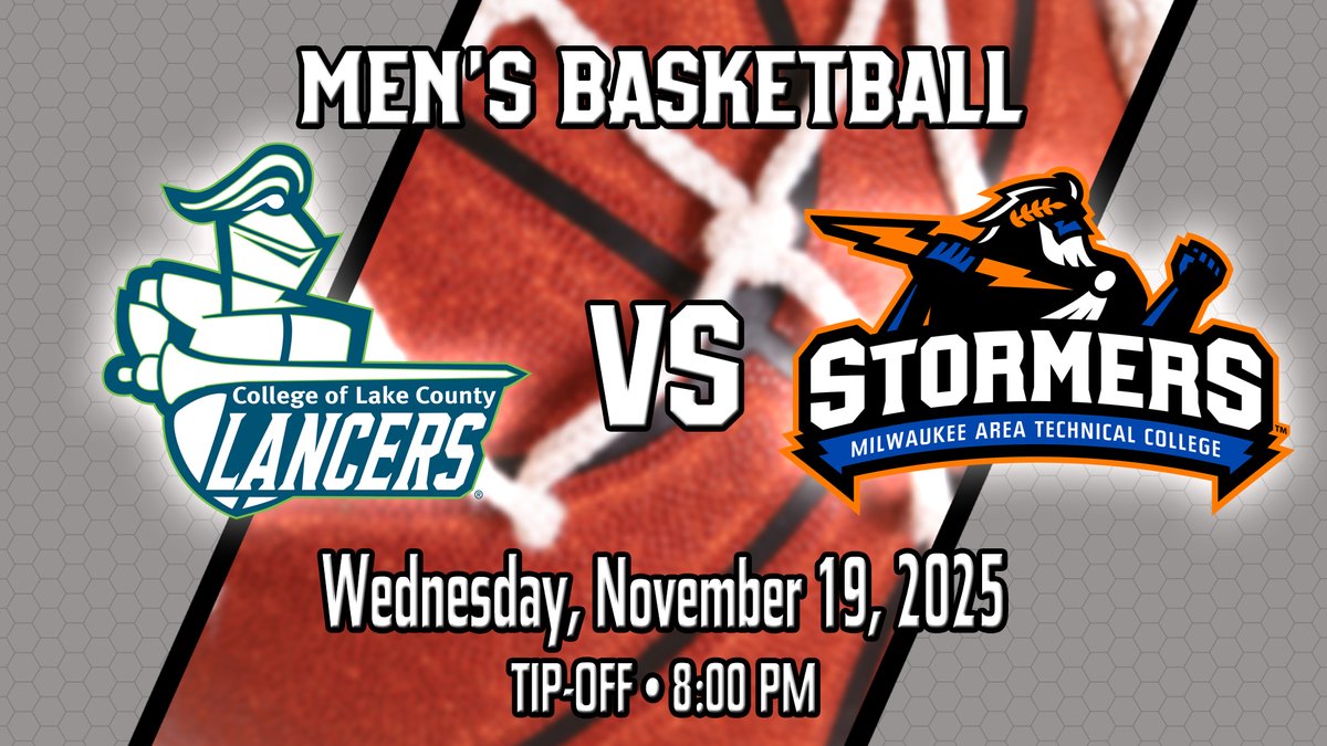 MATC_Athletics's tweet image. MATC Men&apos;s Basketball🆚 College of Lake County

📍: Alverno College
⏰: 8PM
📺: youtube.com/user/MATCStorm…
🎟️Prices : General Admission - $3 Children (12 &amp;amp; ⬇️) - Free MATC Students - Free with Stormer Pass MATC Faculty/Staff - Free with Employee Badge