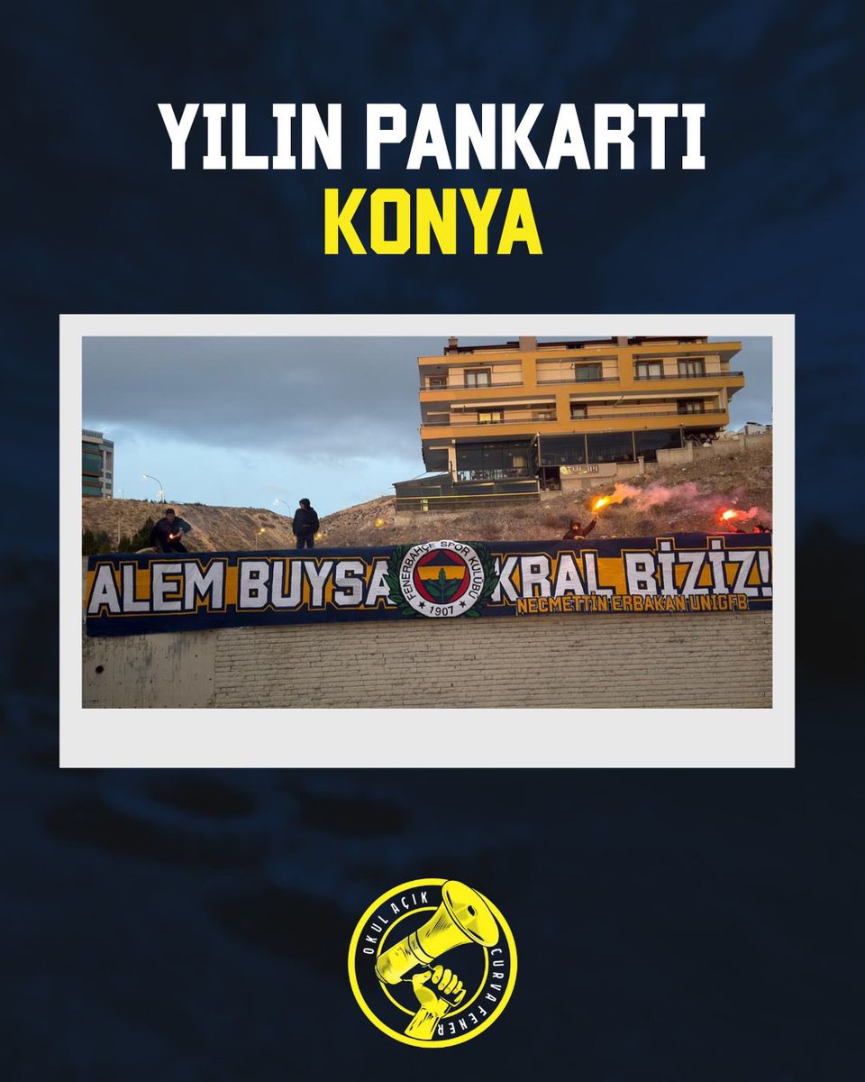 ALEM BUYSA KRAL BİZİZ!

Yılın pankartı Necmettin Erbakan UNIGFB’den geliyor!

<a href="/NEU_UNIGFB/">Necmettin Erbakan UNIGFB</a>