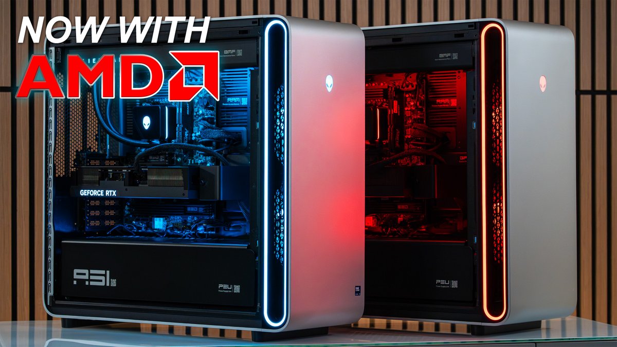 GadgetryTechJoe's tweet image. Today marks the day I dip my toes into computer hardware reviews!  Starting off with a big one, new Alienware Area-51 machines with RTX 5090s, the AMD 9950X3D and comparisons to the the Intel i9-285K in the same chassis!  youtu.be/tj0xu_ApOxA