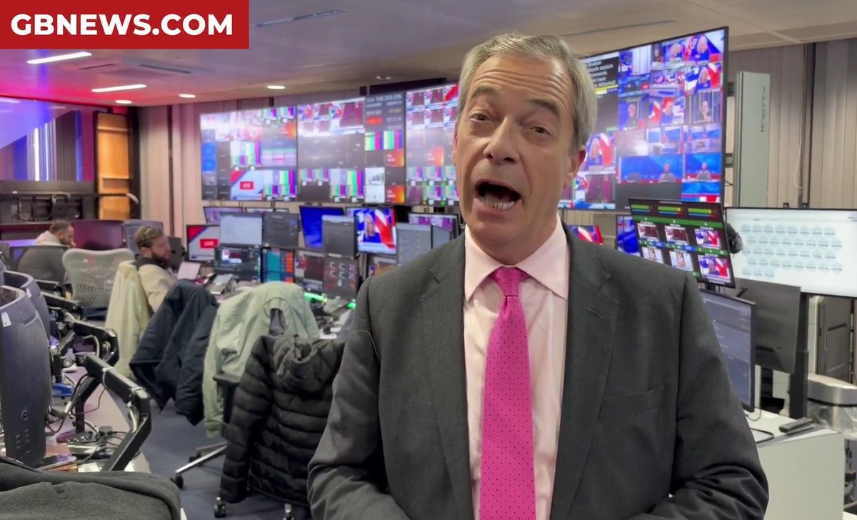 Parody Nigel Farage tweet media