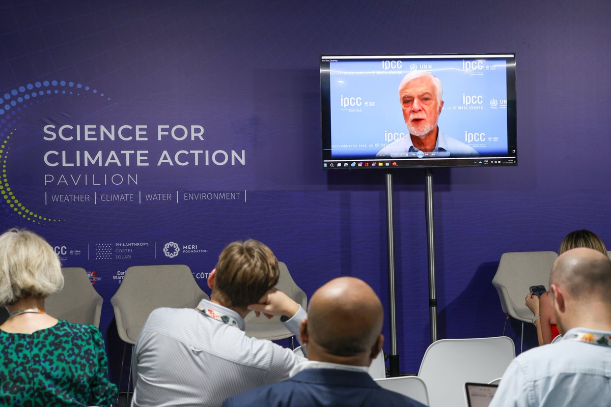 IISD_ENB's tweet image. A #COP30 side event brought @IPCC_CH, @FAO, and @WMO voices together to show how climate science can drive safer agrifood systems, highlighting findings from key reports on heat impacts and emissions data

Read ➡️ enb.iisd.org/events/transfo…

#agriculture #agrifood #climate