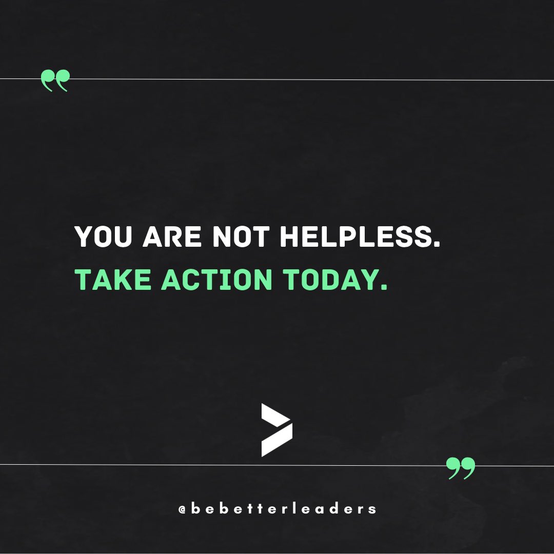 You can do the work. You can get better. You can take ownership.