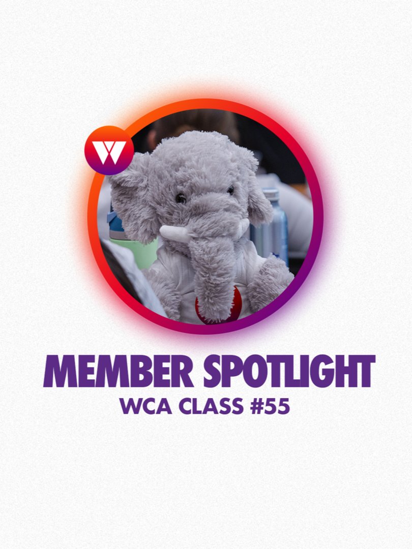 WeCOACH's tweet image. ⭐️ Member Spotlight: WCA Class #55 ⭐️

This week’s spotlight goes to an unforgettable group — the incredible women of WCA Class #55.

Welcome to the sisterhood of Academy grads. We’re honored to walk beside you and can’t wait to cheer you on throughout your journey.

#2025WCA55