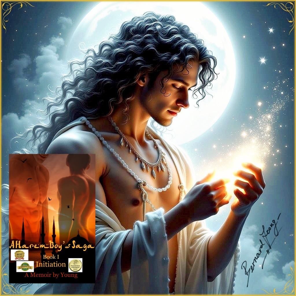 bernardfoong's tweet image. The Bible has taught me not to believe everything in it is true.
INITIATION amzn.to/2QxwhxN is an autobiography of a young man&apos;s enlightening coming-of-age secret education in a male harem known only to a few.