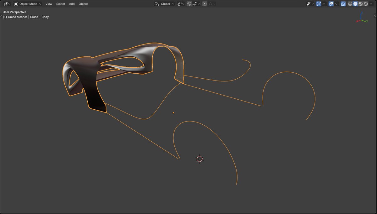 Naochin3D's tweet image. チュートリアルコース 『3D Cars』#004        

フロントベントの面張り
サイドレールはラインのトレースのみです  

#blender初心者 #blender 
#blender3d #3DCG