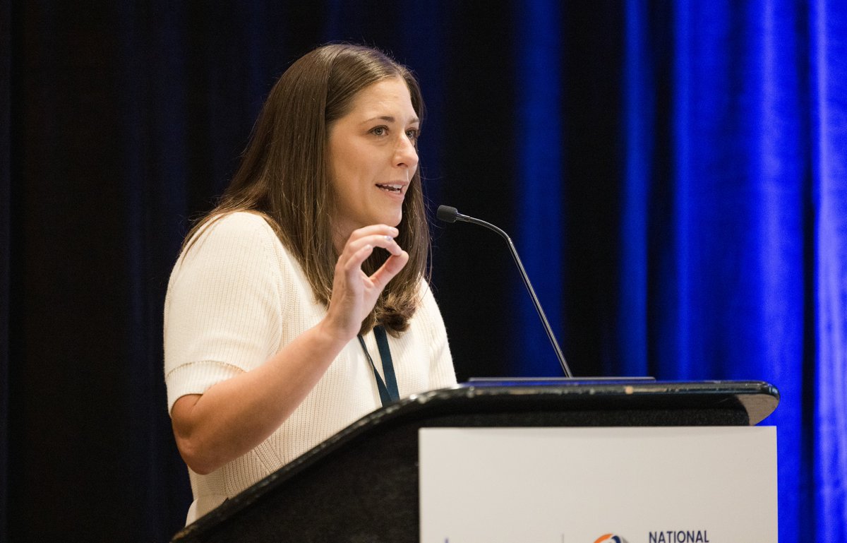 NCCRTnews's tweet photo. To kick off #NCCRT2025, ACS NCCRT Strategic Director, Kaitlin Sylvester, welcomed attendees to the meeting. We're looking forward to convening with experts, thought leaders, and advocates from around the country to work toward our collective goal of reaching #80inEveryCommunity https://t.co/UXYvMZX68B