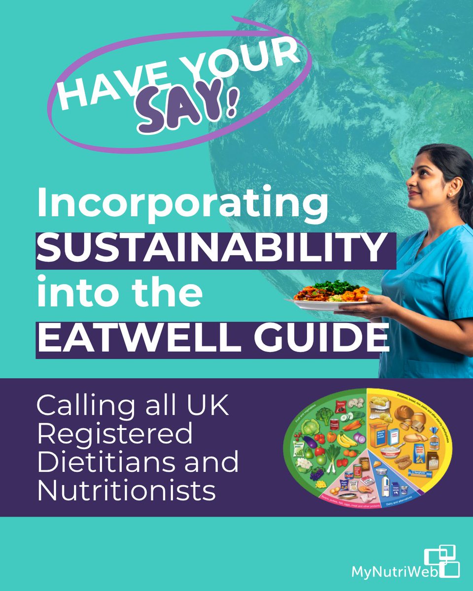 MyNutriWeb's tweet image. UK Dietitians &amp;amp; Nutritionists: This is your chance to shape the future of the Eatwell Guide! 🌍 Your opinion is crucial for integrating sustainability and the new EAT-Lancet 2.0 recommendations into UK policy.

🔗 zurl.co/RPkoa 

#EatwellGuide #EATLancet #MyNutriWeb