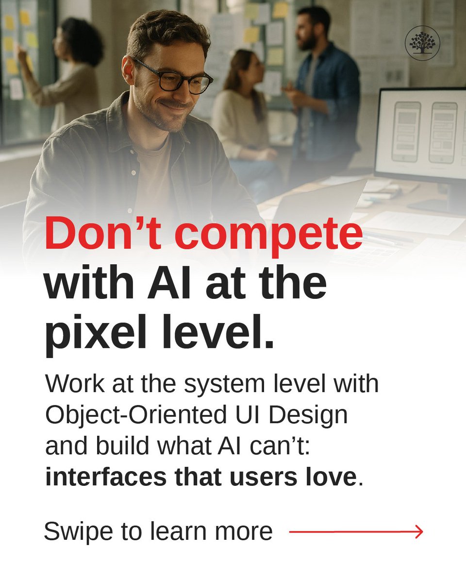 ixdf_org's tweet image. Use AI for mockups. Use OOUID to decide what should exist and why.

You’ll design interfaces that feel effortless to users and straightforward for developers to build. 🚀