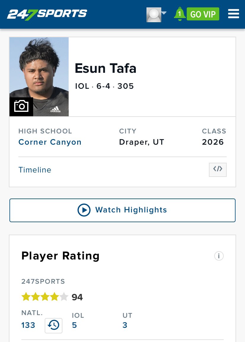 Grateful for it all. 🙏🏽 Always more work to do. Last high school game tomorrow w’my brothers. state championship on the line. Time to work!✌🏾

#4Popz #seniorszn #CC4L
<a href="/BrandonHuffman/">Brandon Huffman</a> <a href="/BlairAngulo/">Blair Angulo</a> <a href="/Andrew_Ivins/">Andrew Ivins</a> <a href="/TomLoy247/">Tom Loy</a> <a href="/CCHSFOOTBALL_/">CornerCanyonFootball</a> <a href="/ballersinutah/">UtahBallers</a> <a href="/SportsIdolMedia/">SportsIdolNation</a> <a href="/Andy_Pham1/">Andy Pham</a>