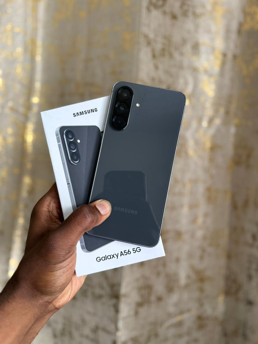 TechChapK3's tweet image. Samsung Galaxy A56
8gb RAM 
256gb Storage 
Open Box

Available @Ksh.35,000

#Samsung #samsungkenya #samsunggalaxy #samsunga56 #galaxya56 #a56 #samsunglife #tech #techlife #techlifestyle