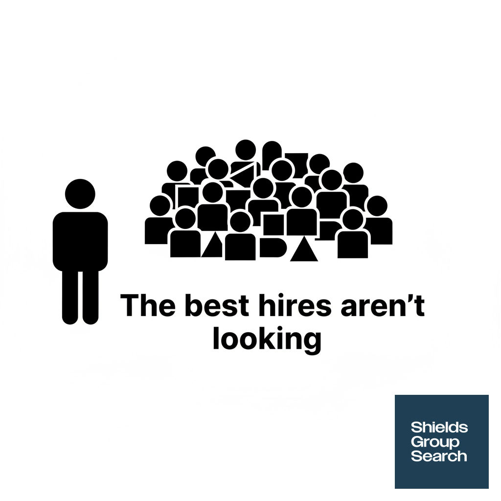 shieldssearch's tweet image. Most top startup talent isn’t on the market: they’re crushing it somewhere else. Layoffs may shuffle the pool, but the real game is sparking curiosity in passive candidates. We know where to look (and how to get them listening). #startuphiring