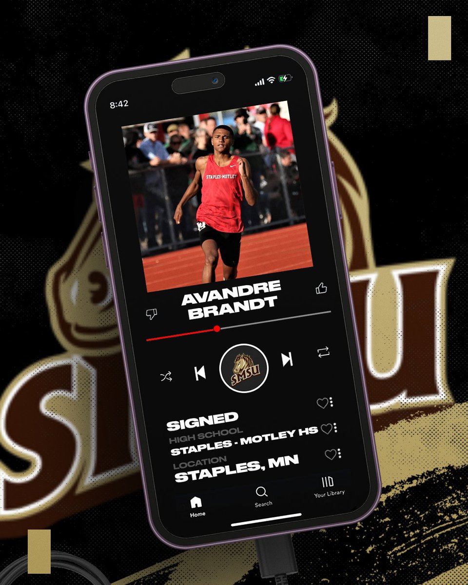 Welcome Avandre Brandt! <a href="/SMSUMustangs/">SMSU Athletics</a> <a href="/SMSUToday/">SMSU Today</a>